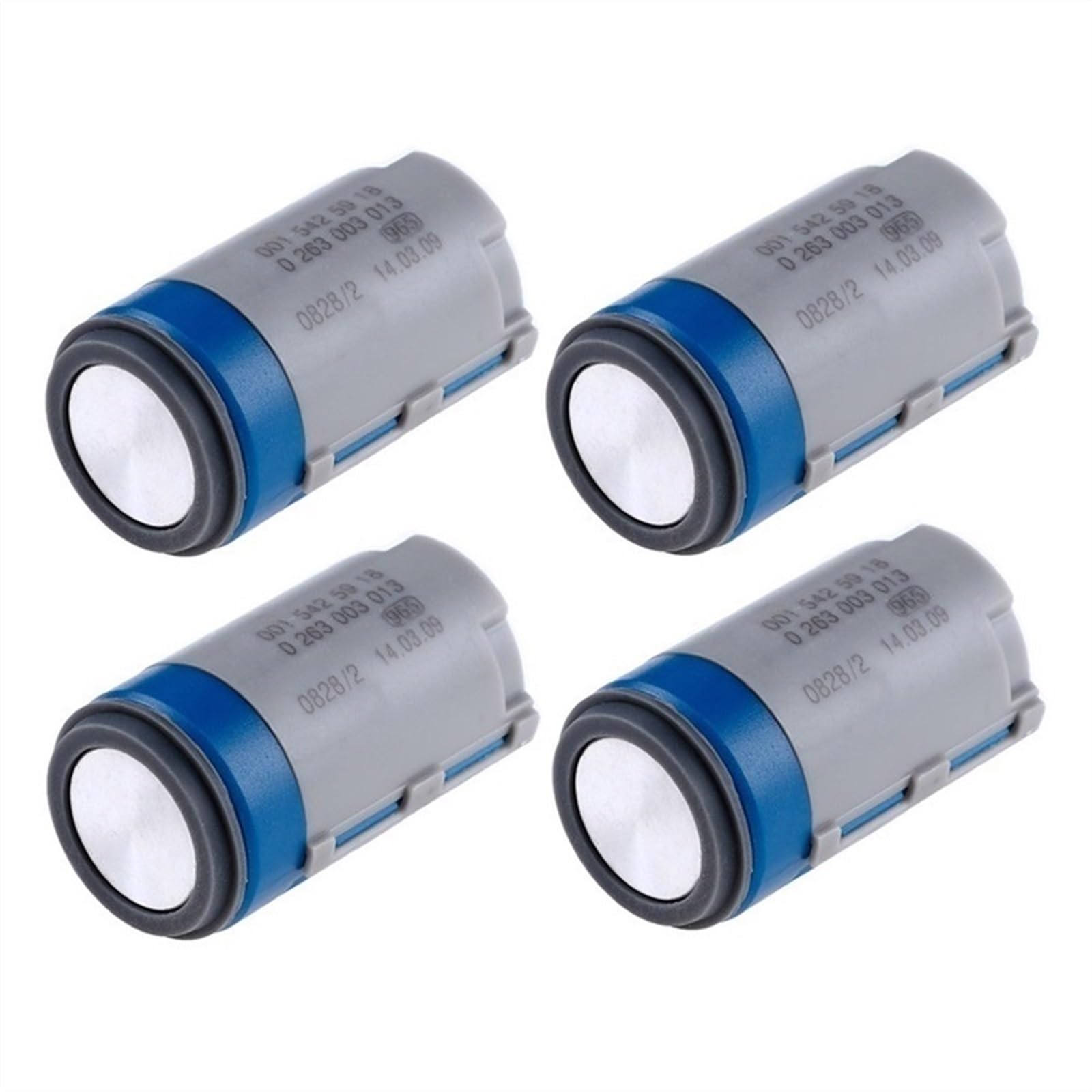 Sensor de estacionamiento PDC de 4 Piezas, for Mercedes, W202 W208 W220 W638 W210 C230 C280 S430 S500 CLK320 0015425918 A0015425918 0263003013 Kit de sensores de Aparcamiento