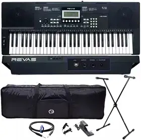 Teclado Roland Revas Kb-330 Capa Fonte Suporte Sustain com kit
