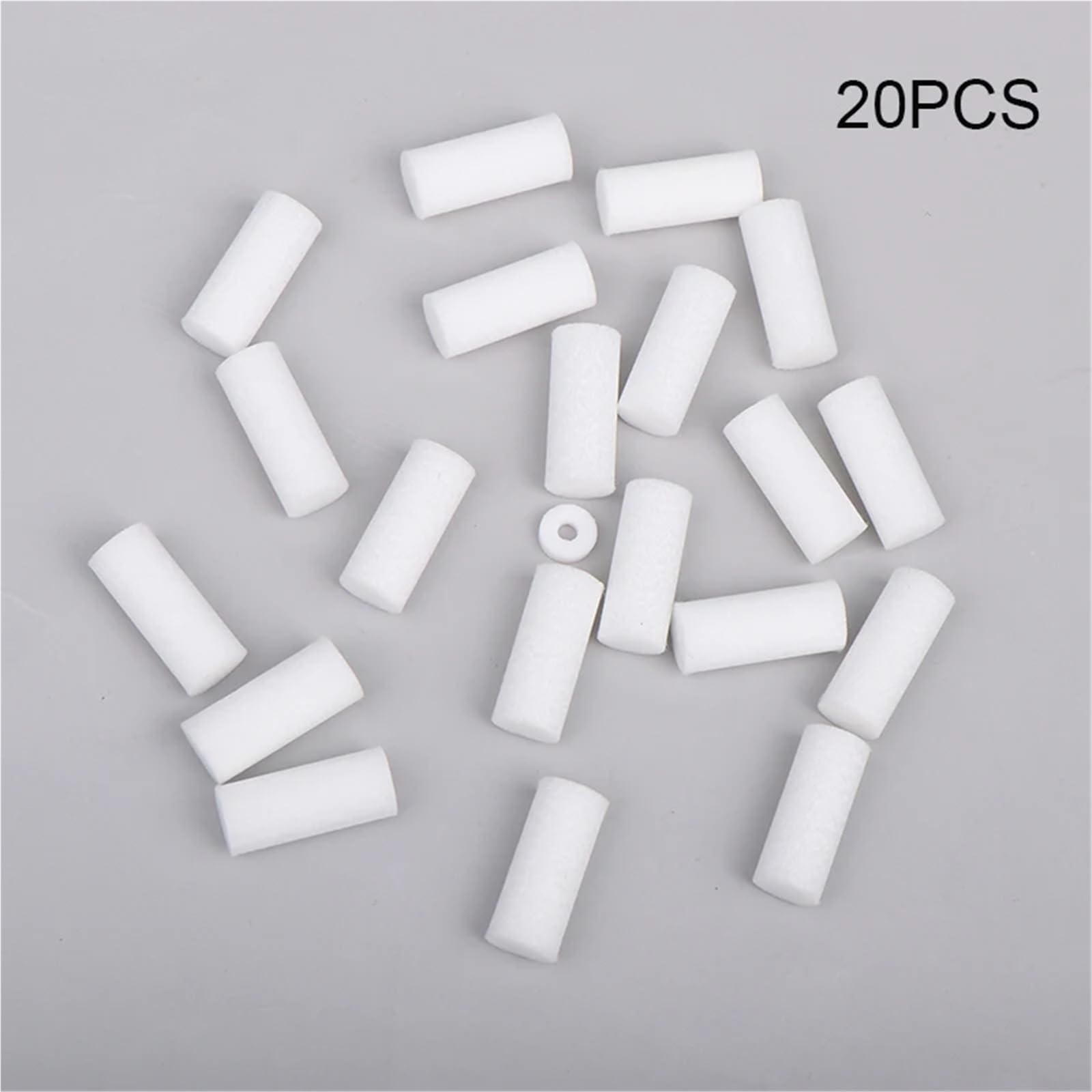Filtro de bomba de alta presión de 10 x 25 mm, 80 unidades, fibra blanca, for agua, cilindro de gas, accesorios de recarga, separador de agua y aceite.
