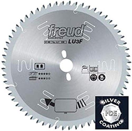 Freud LU3F02 Tamaño de panel de 9.843 in x 80T para sierras de mesa corredizas