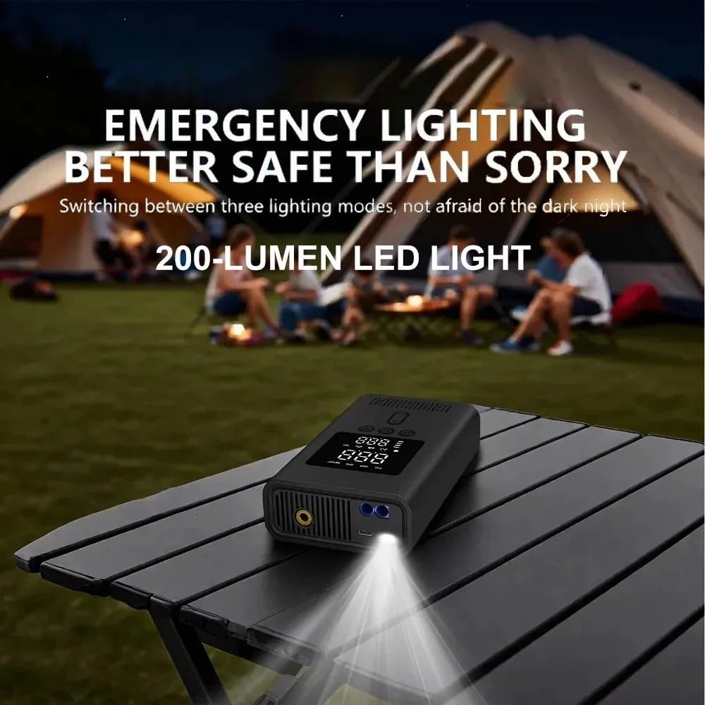 Compresseur Air Pneus à gonfleur externe portable Gonfleur Electrique
