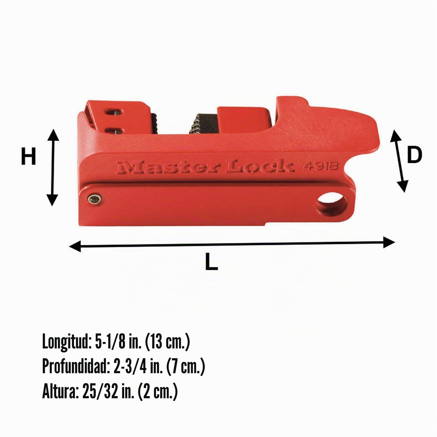 Master Lock Bloqueo del disyuntor Grip Tight™, conmutadores basculantes Altos y Anchos