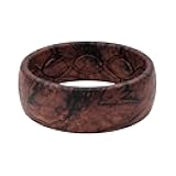 Nomad Silicone Ring Breathable Rubber Wedding Rings for Men, Lifetime Coverage, Unique Design, Comfort Fit Ring