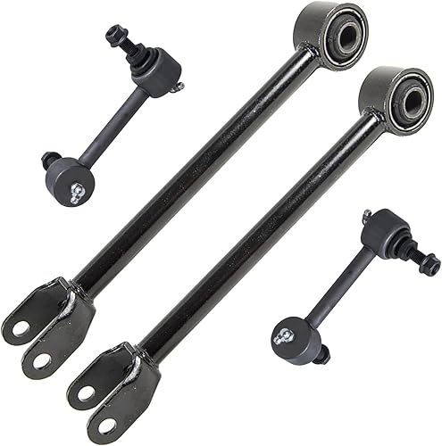 Miniatura 955 de Detroit Axle - Kit de brazos de control delanteros de 4 piezas para Chevrolet Aveo Aveo5 Pontiac G3 Wave Wave5 Suzuki Swift+, 2 brazos de control