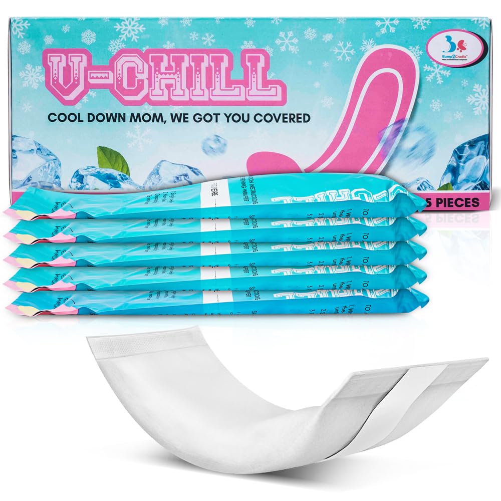 Bump2Cradle V-Chill 2-in-1 Postpartum Ice Maxi Cooling Pads (Pack of 2) (B0DH2F8PQ9) Amazon Price History, Amazon Price Tracker