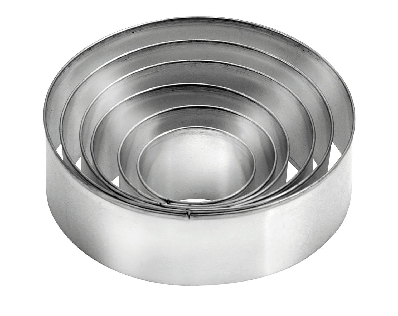 Round-shap.cookie cutters DELÍCIA, 6 pcs
