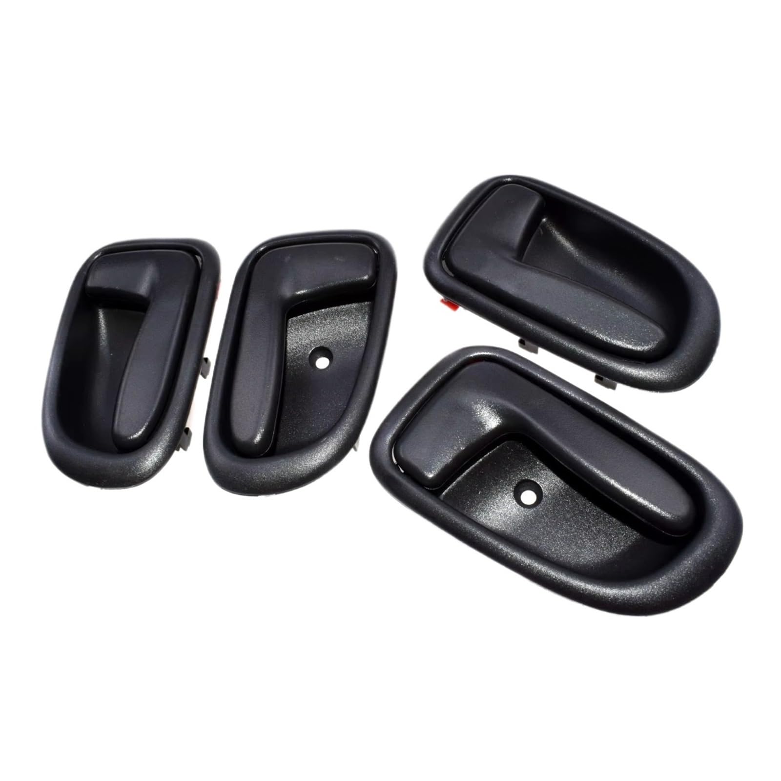 Lolhoikilm 4 Pcs 4 Sides Interior Inner Door Handle For Toyota For Corolla 1993 1994 1995 1996 1997 Inside Front/Rear Right/Left Door Handles 6920612130 6920512130 69205-12130 Handle Trim