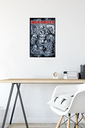 Miniatura 4 de Trends International Iron Maiden - Póster de pared de rejilla, 14.725 x 22.375 pulgadas, versión premium sin marco