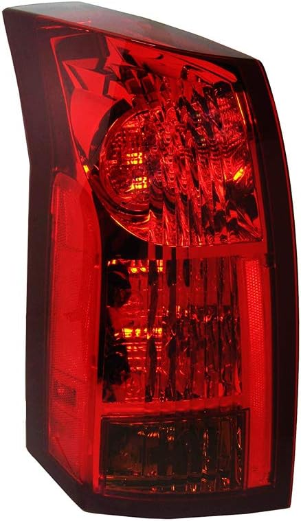 EPIC LIGHTING OE Style Halogen Tail Light Assembly Replacement for 04-07 CTS [ GM2801197 15930596 ] Right Passenger Side