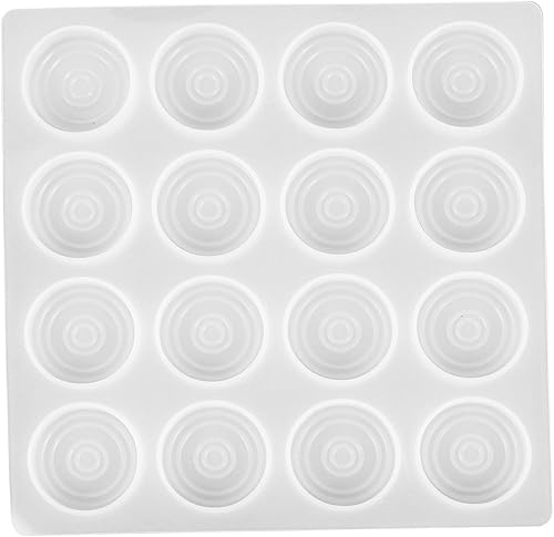 Molde de sellado de cera, molde de silicona para velas, molde redondo de silicona, bandeja de moldes de resina, molde de sellado de cera, molde de