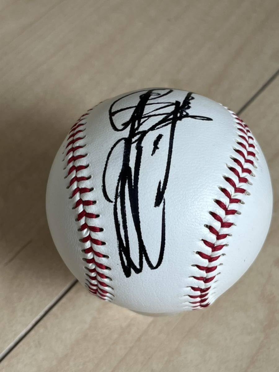 原辰徳直筆サインボール シーズンシートオーナー早期入金特典