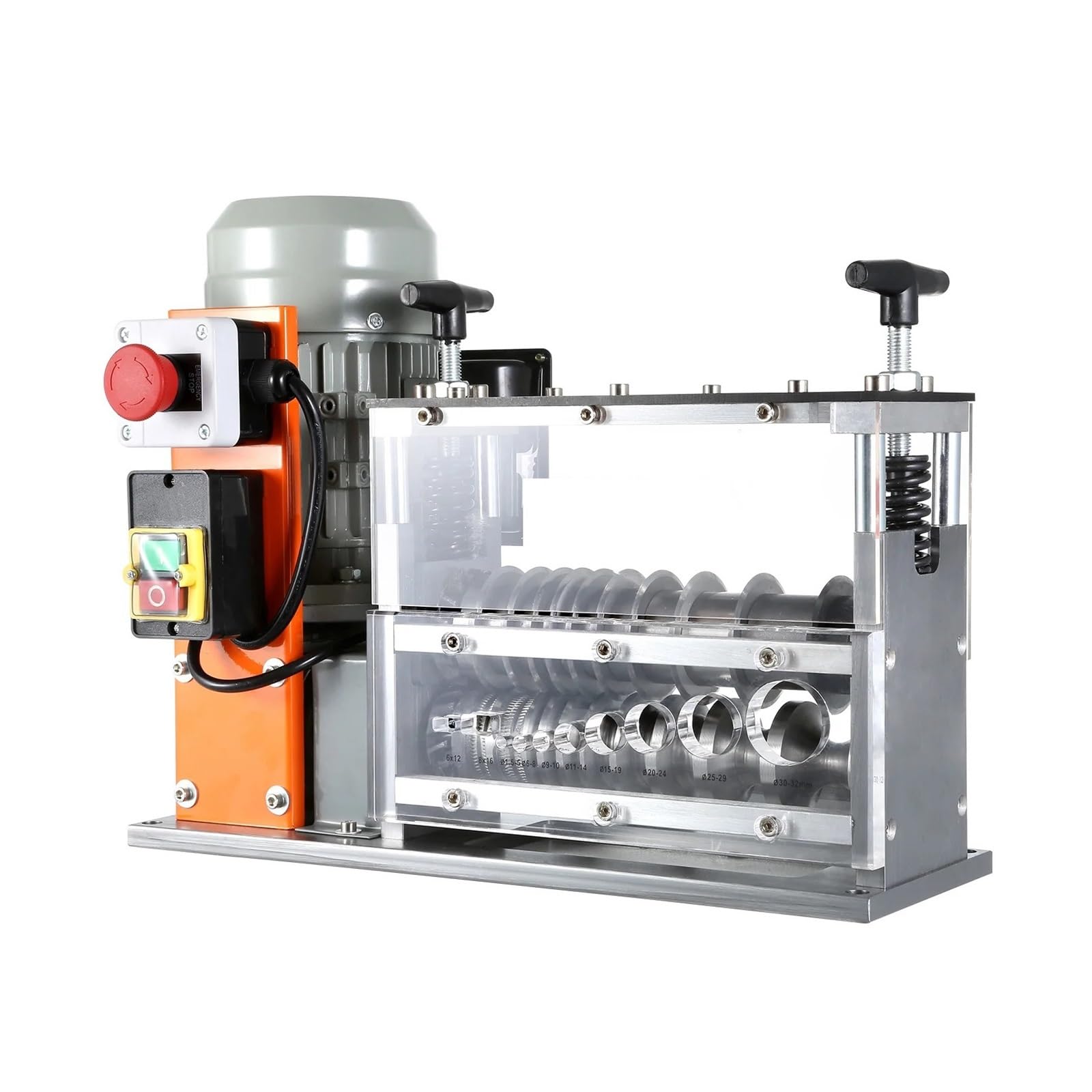 Electric Wire Stripping Machine Automatic Stripper 750 W 98 Ft/min for Scrap Copper Recycling Rápido y preciso