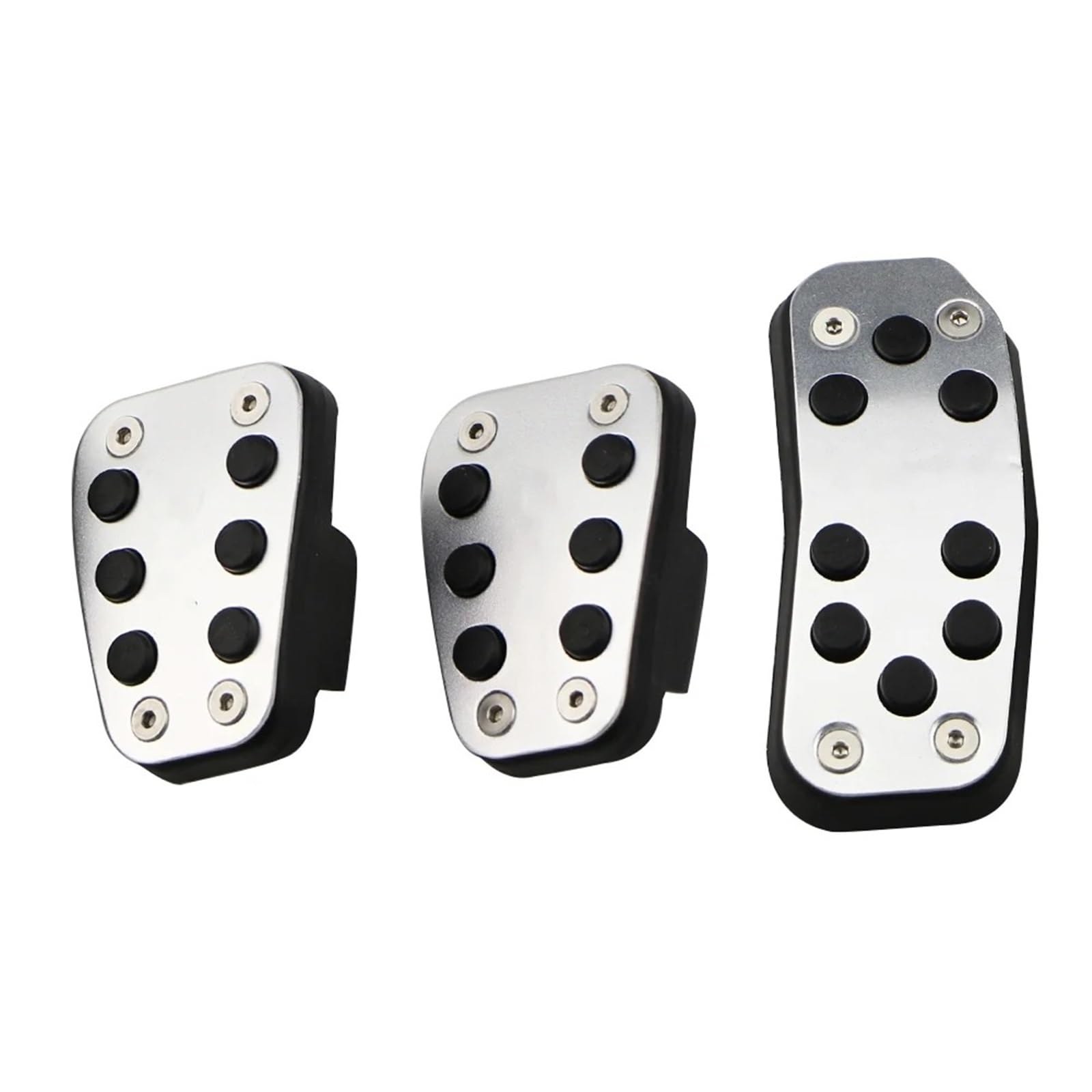 Freni Pedaliera Auto Per Ford Per Puma 2019-2023 Ecosport 2013-2023 Fiesta MK8 Pedali Auto In Lega Alluminio Copertura Protezione Pedale Freno Dell'acceleratore(MT)
