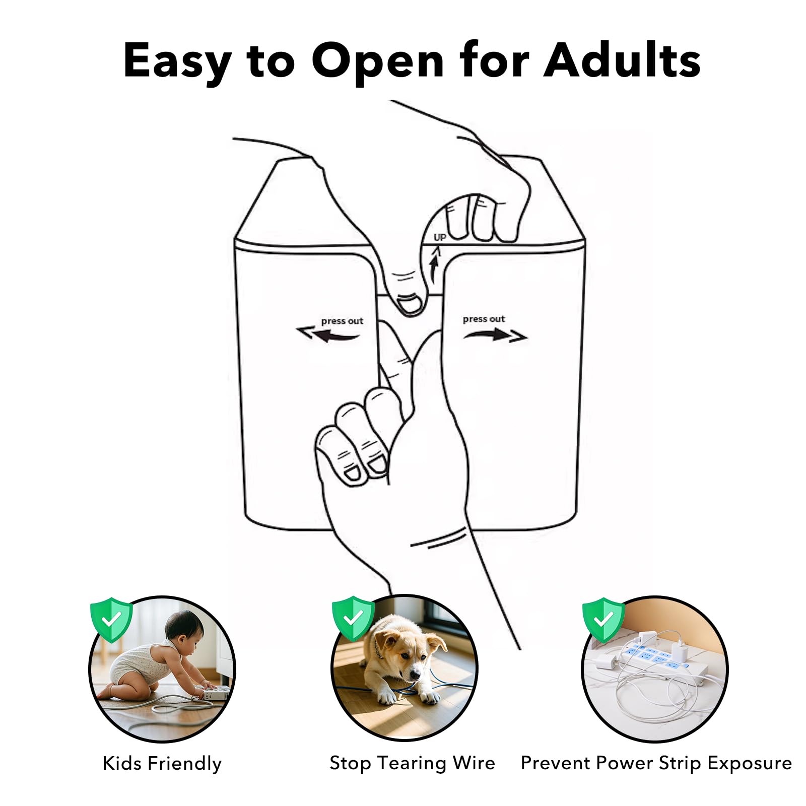 Desk Cable Organizers - Hide Cords & Clutter -5 Desk Cable Organizers - Hide Cords & Clutter -5