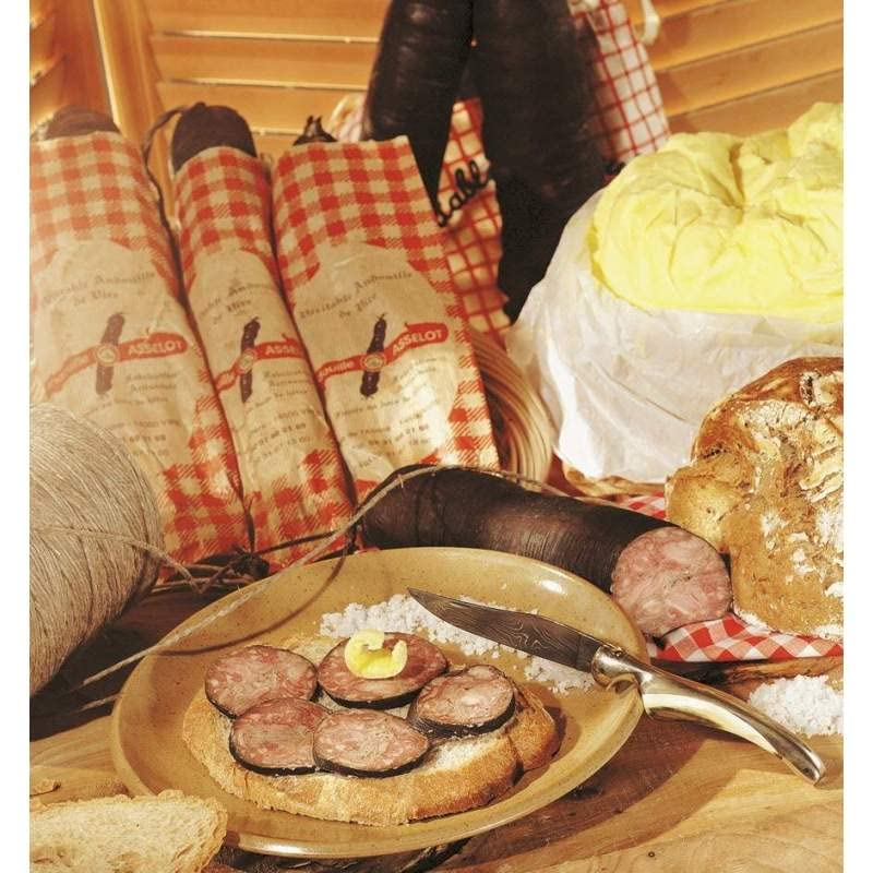 Andouille Asselot - Véritable Andouille de Vire entière 320g - Produits-Normandie