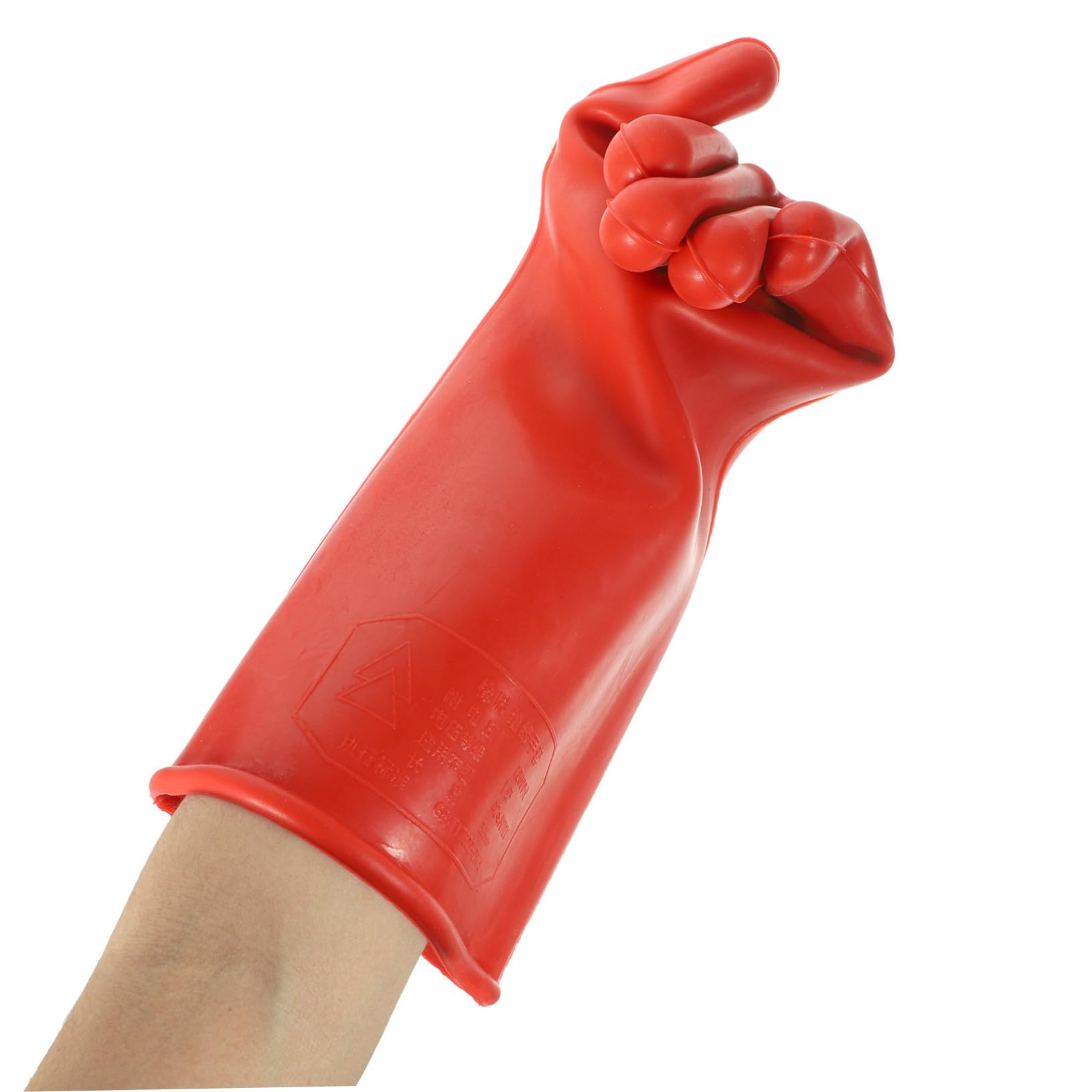 Guantes Aislantes de Goma para Electricistas Protección Alta Tensión Flexibles y Duraderos Guantes de Trabajo Cómodos Unisex para Uso Interior y Exterior