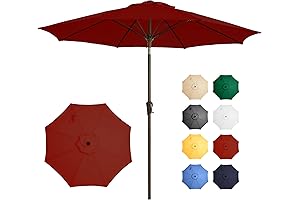 Ayge 9FT Windproof Deck Umbrella for Maximum Protection