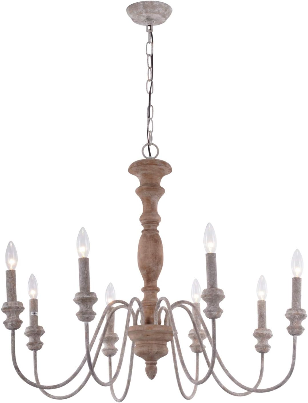 Bеѕt Dеаl HMVPL 8-Light Wood Chandeliers, Farmhouse Pendant Lighting Fixtures Vintage Swag Hanging Ceiling Lamp for Kitchen Island Dining Room Bedroom Foyer Hallway Front Door Flаѕh Dеаlѕ - 40% оƒƒ HMVPL 8-Light Wood Chandeliers, Farmhouse Pendant Lighting Fixtures Vintage Swag Hanging Ceiling Lamp for Kitchen Island Dining Room Bedroom Foyer Hallway Front Door