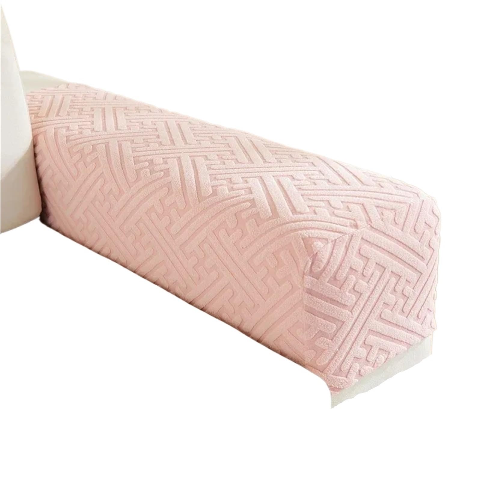 Zovloer Arm Chair Covers 6pcs Jacquard Stretchy Stretch Fit Couch Arm Protector Armrest Covers For Sofa Chair Anti Slip Furniture Protectors ﻿ For Recliner Armchairs Sofas Couch(Pink)
