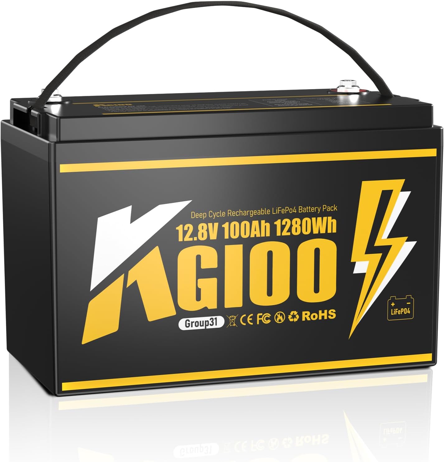 12V 100Ah LiFePO4 Battery