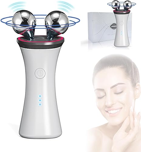 Dispositivo facial Microcurrent - Masajeador facial eléctrico para levantar la cara, dispositivo facial de microcorriente para cara y cuello,