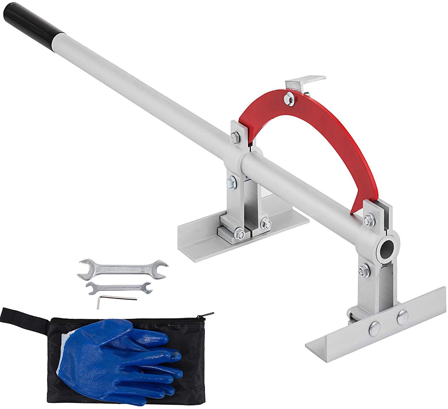 Happybuy 47" Timberjack with 2 Jacks Handle Cant Hook Aluminum Log Jack Log Lifter Alloy for Felling