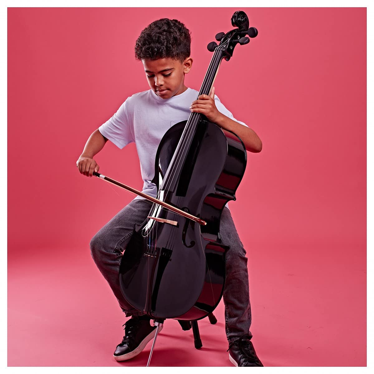 Violonchelo de Estudiante Tamaño 1/2 + Estuche de Gear4music