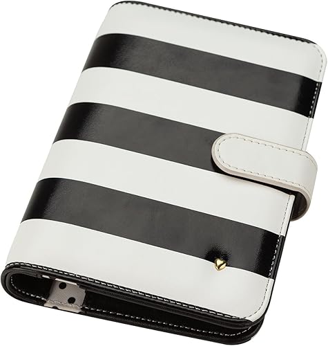 Miniatura 6 de FranklinCovey Miranda - Carpeta con anillas para planificadores FranklinCovey Piel sintética - Carpeta a presión (bolsillo, a rayas)