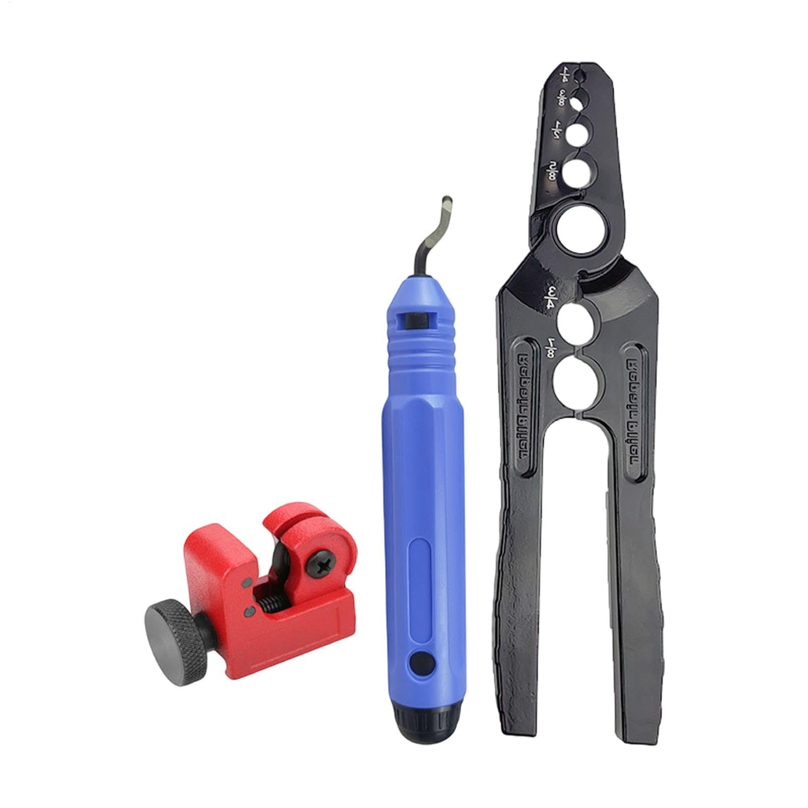 Tubo di rame manuale Rounder 6 fori, pinze per riparatore a tubo 3 pezzi