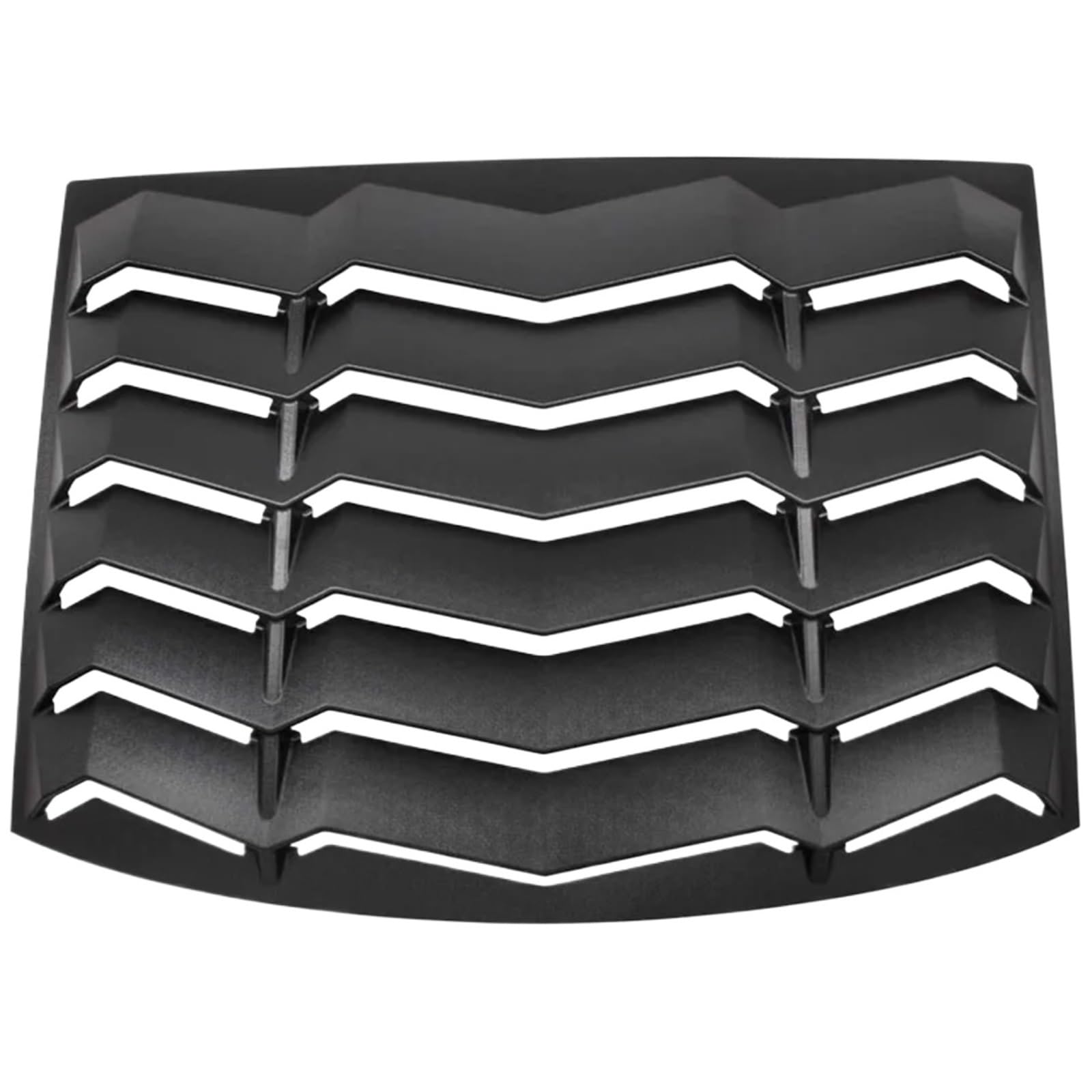 Rear Window Louver, Matte Black ABS, Compatible for Dodge Charger SXT/GT/RT/RT 2011-2023 Scat Pack/Scat Pack Widebody/SRT Hellcat Widebody