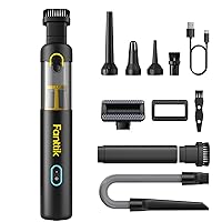 Fanttik Slim V8 Apex Aspirabriciole Senza Fili Per Auto,Alta Potenza di Aspirazione 19000Pa,Ricarica Rapida USB