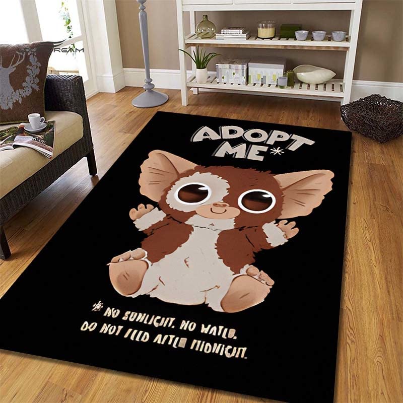 YZGAH Gremlins Thriller Película De Terror Alfombra Alfombra para Sala De Estar Alfombra Y Alfombras para El Hogar Sala De Estar Alfombra para Puerta De Entrada F4212 120X180Cm