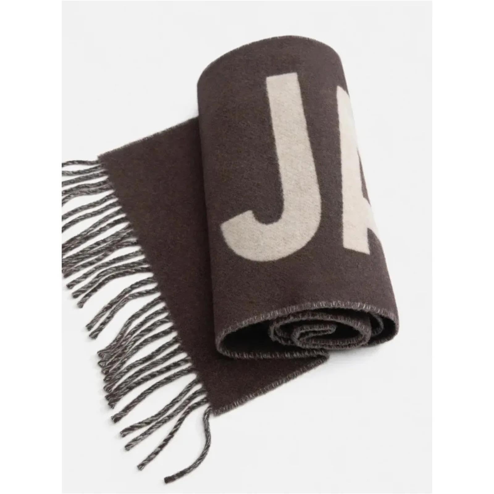 Thick Soft Wool Cashmere Scarf for Women Winter Warm Wrap