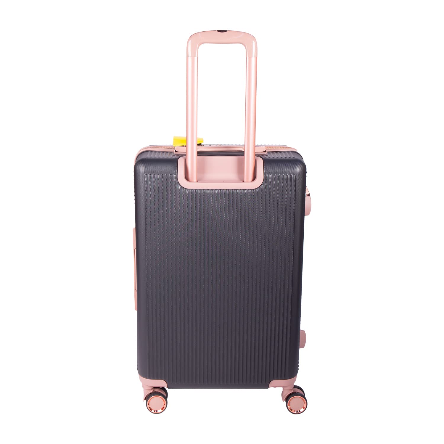 4-Piece Fashion Hard-Case Trolley Luggage Set with Spinner Wheels & Expandable Handles (14/20/24/28) - Black