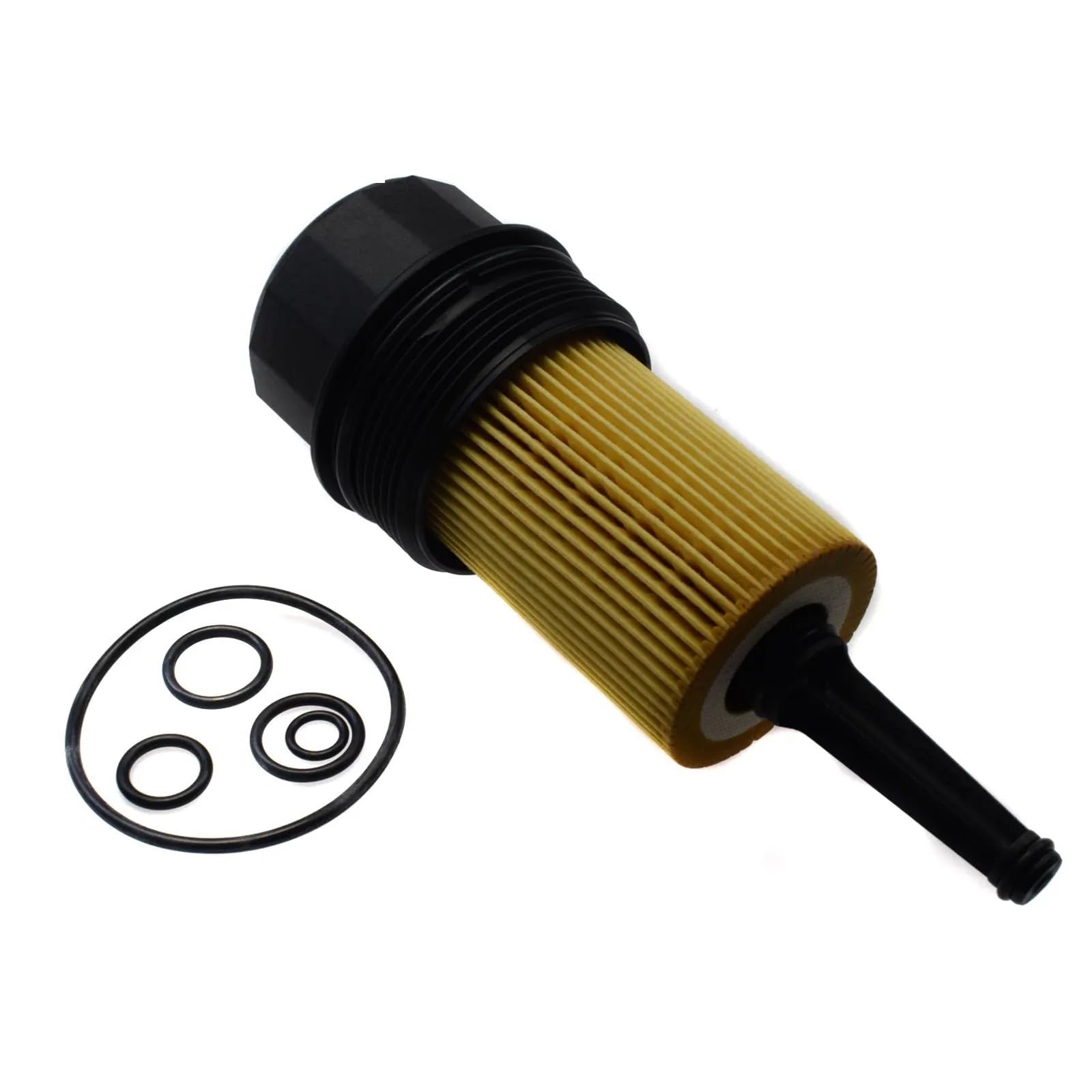 filtro de aceite del motor Tapa de la carcasa y filtro aceite 6111800010 para Mercedes-Benz C CLC CLK EMV Clase Sprinter 2.1 7 CD reparar(Filter and cap)