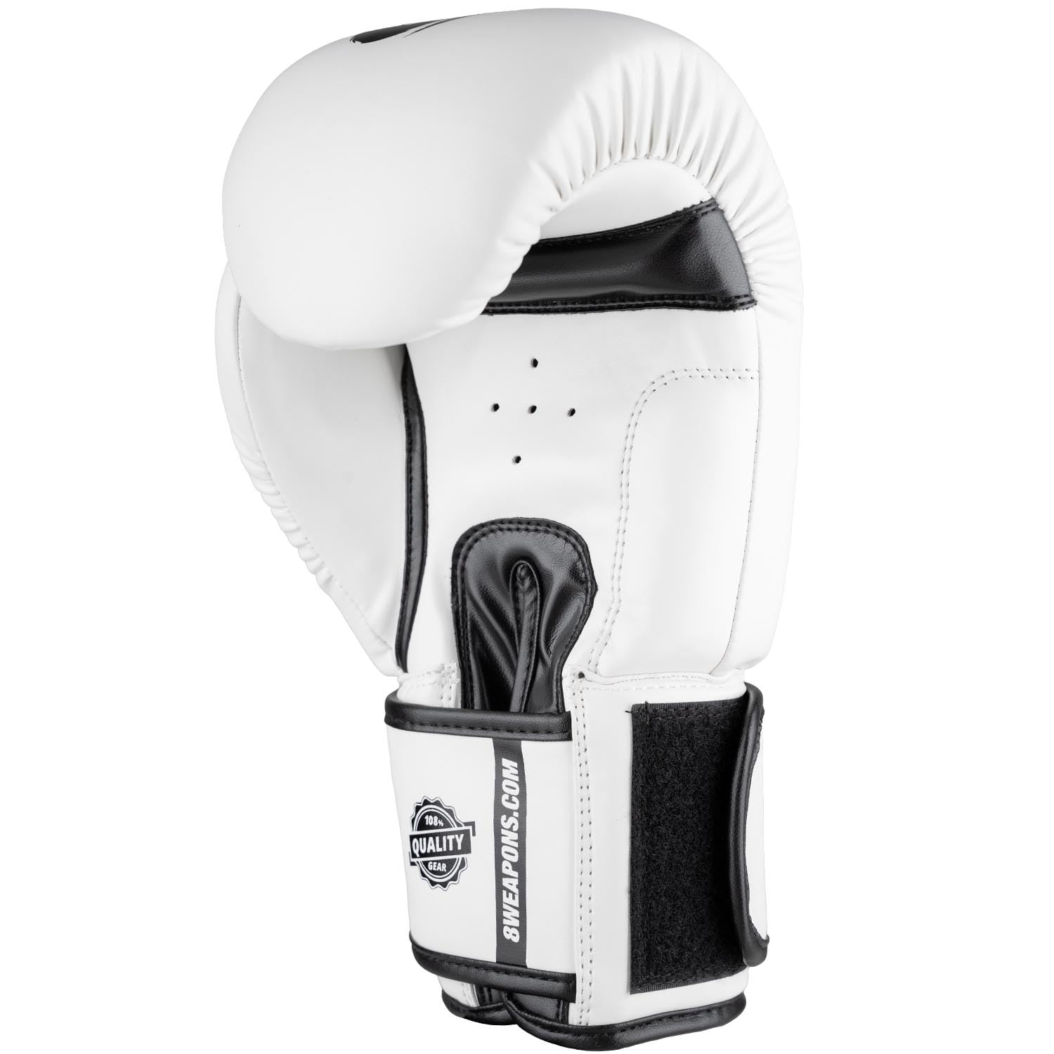 8 WEAPONS Boxhandschuhe, Unlimited 2.0, weiß-schwarz