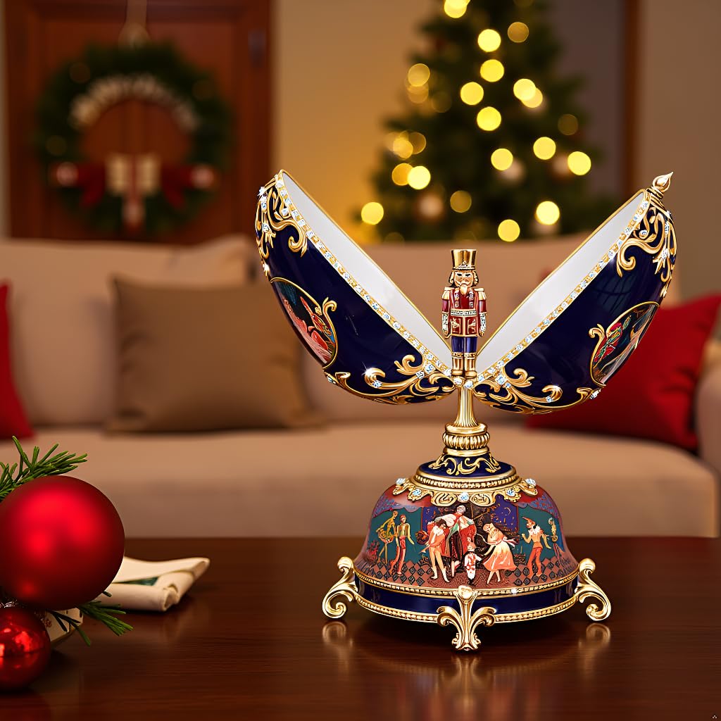 Amazon.com: The Bradford Exchange Nutcracker Ballet Musical Egg