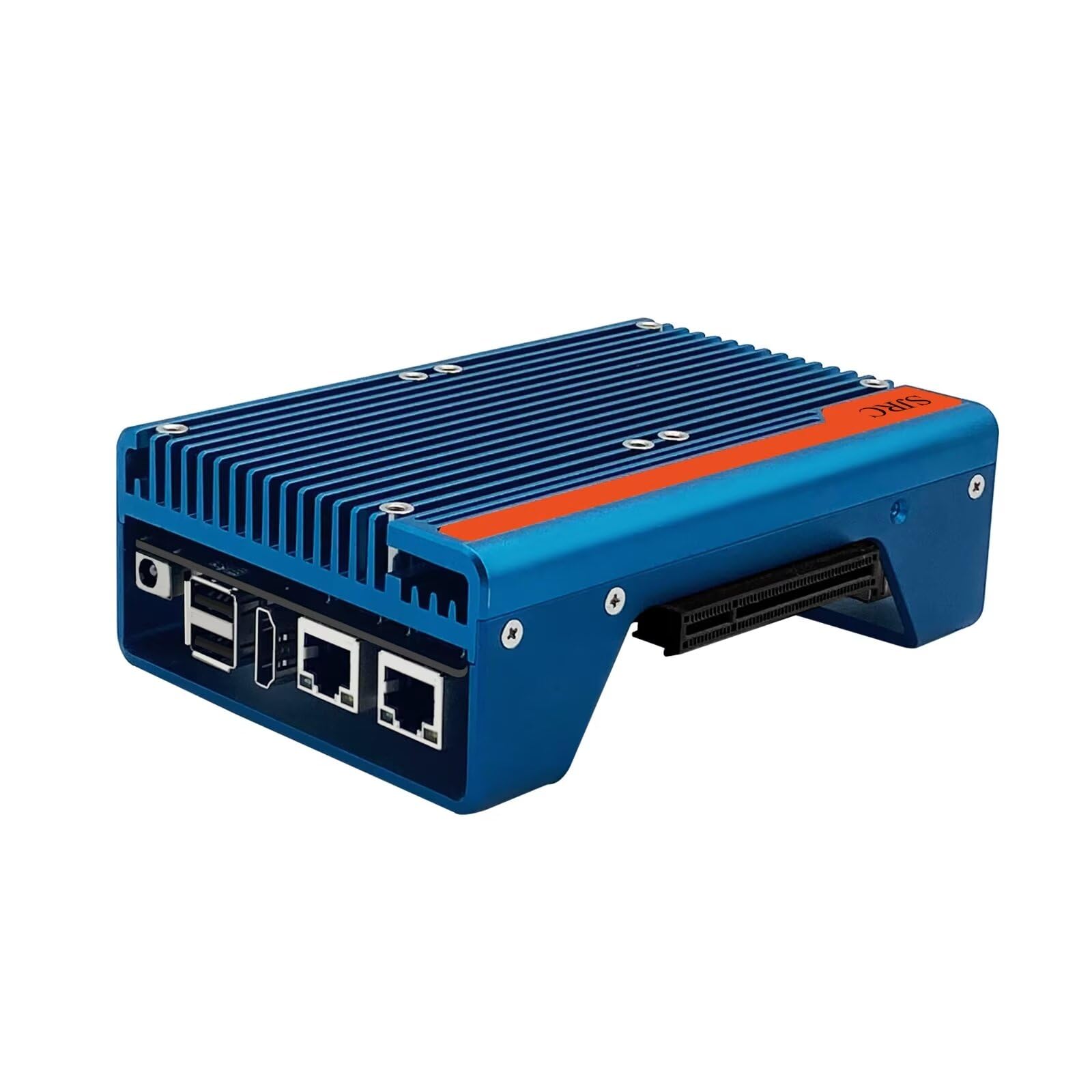SJRC Fanless Mini PC 12th Gen N200 Firewall Micro Appliance, Designed for DIY/3D Printing Enthusiast, 2x i226V 2.5GbE LAN, PCIe x8, Type C, TF Slot, Barebone NO RAM NO SSD NO OS