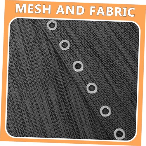 Tissu de remplacement pour fauteuil de jardin pliant gris résistant