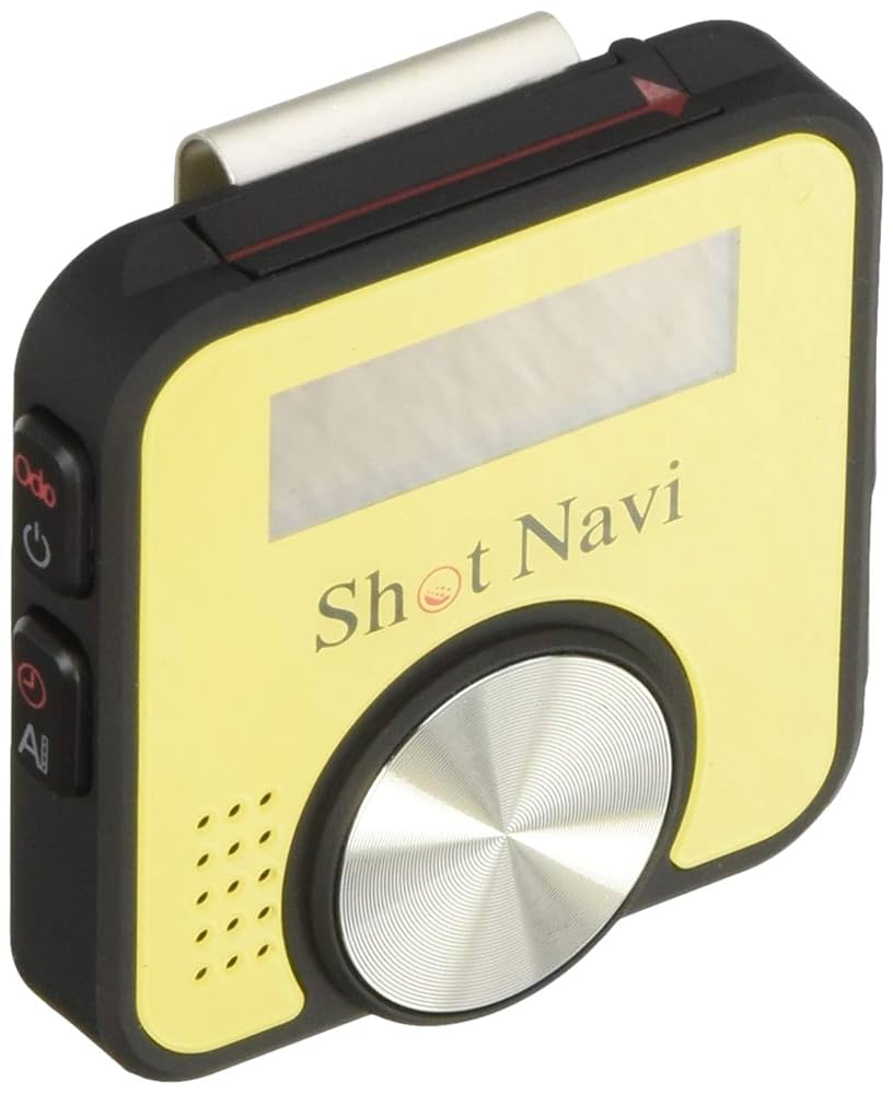 Amazon | ショットナビ(Shot Navi) ゴルフナビ GPS V1 イエロー