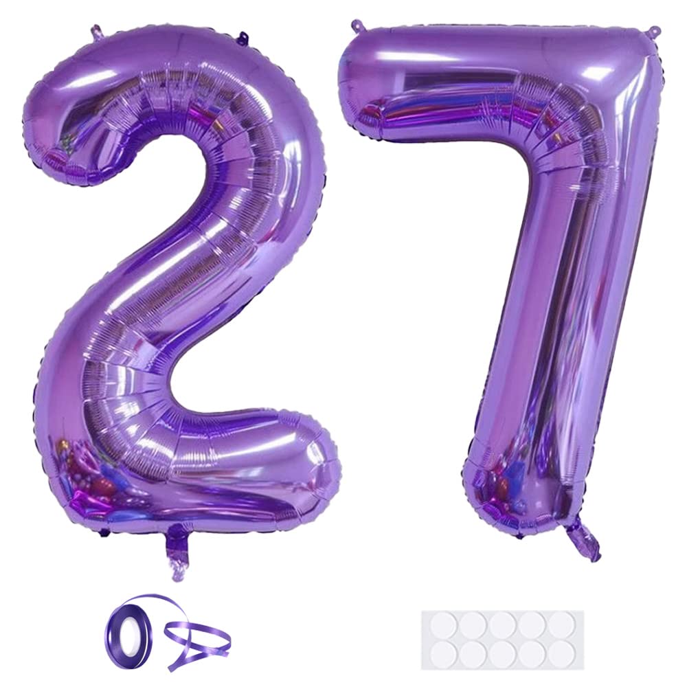 Amazon | Xihuimay 数字27 バルーン 40インチ デジタルバルーン