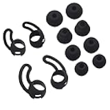 Zotech Replacement Earpads Eartips Earbuds Ear Hooks for Beats Flex Urbeats BeatsX Beats Tour. Soft Wing Tips 2 Size 2 Pairs & Ear Tips 4 Size 4 Pairs (Black)