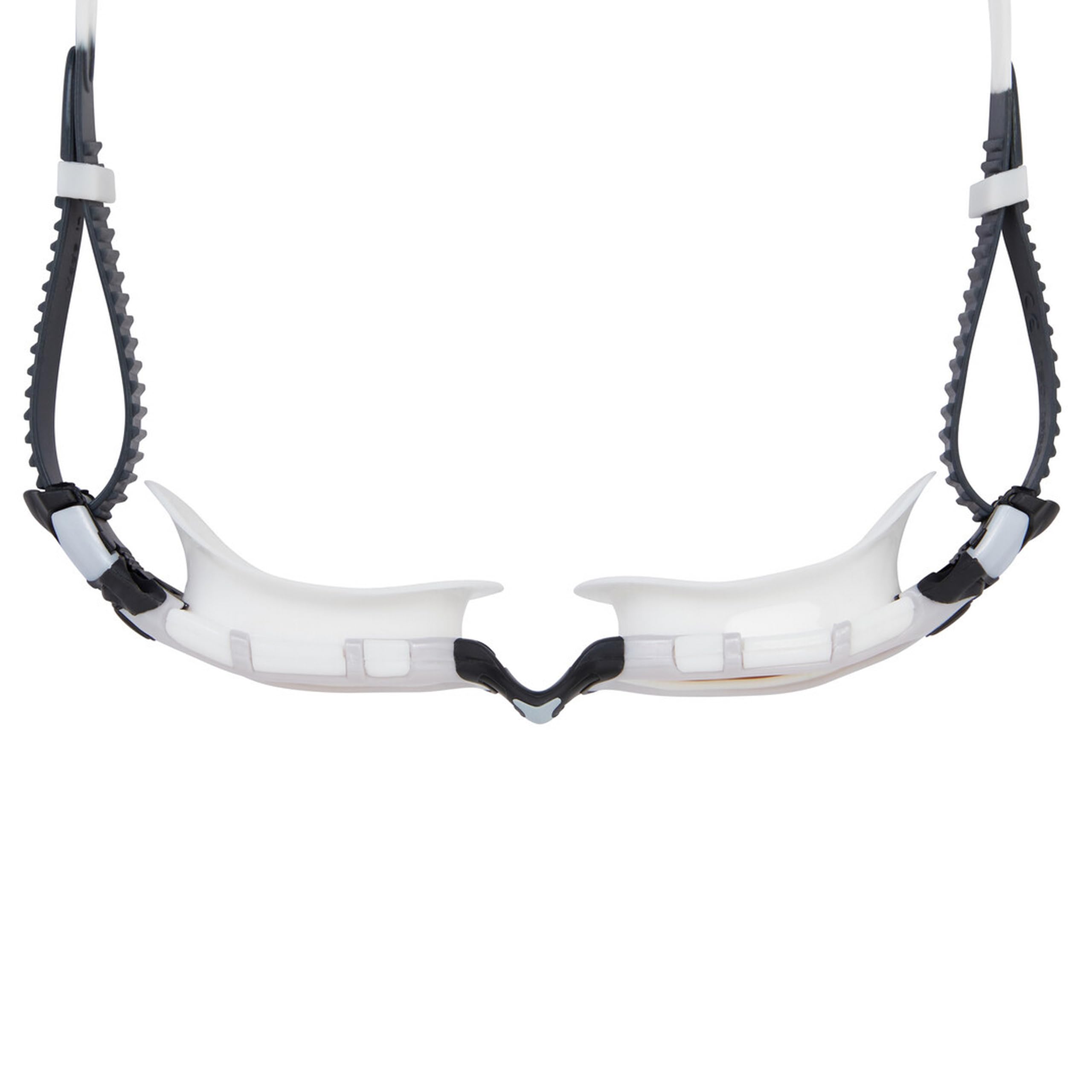 Zoggs Original Predator Flex Adult Swimming Goggles, Polarised Ultra Lens/White/Black - Image 3