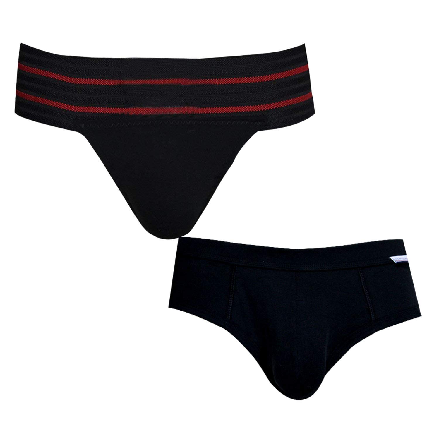 Gym Supporter with USPolo AssnMen's Cotton Brief(s of 2)Multicolors-image-5
