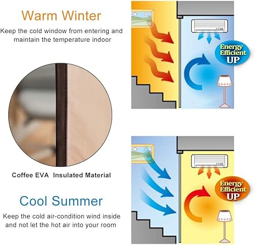 Insulated Door Curtain, [Upgrade Eva] Magnetic Thermal Insulated Door Cover To Keep Temperature For Room/Kitchen, Keep Draft Air Out, Self Sealing, Hands Free, Pet/Kids Friendly - 46"X82" #TOP6