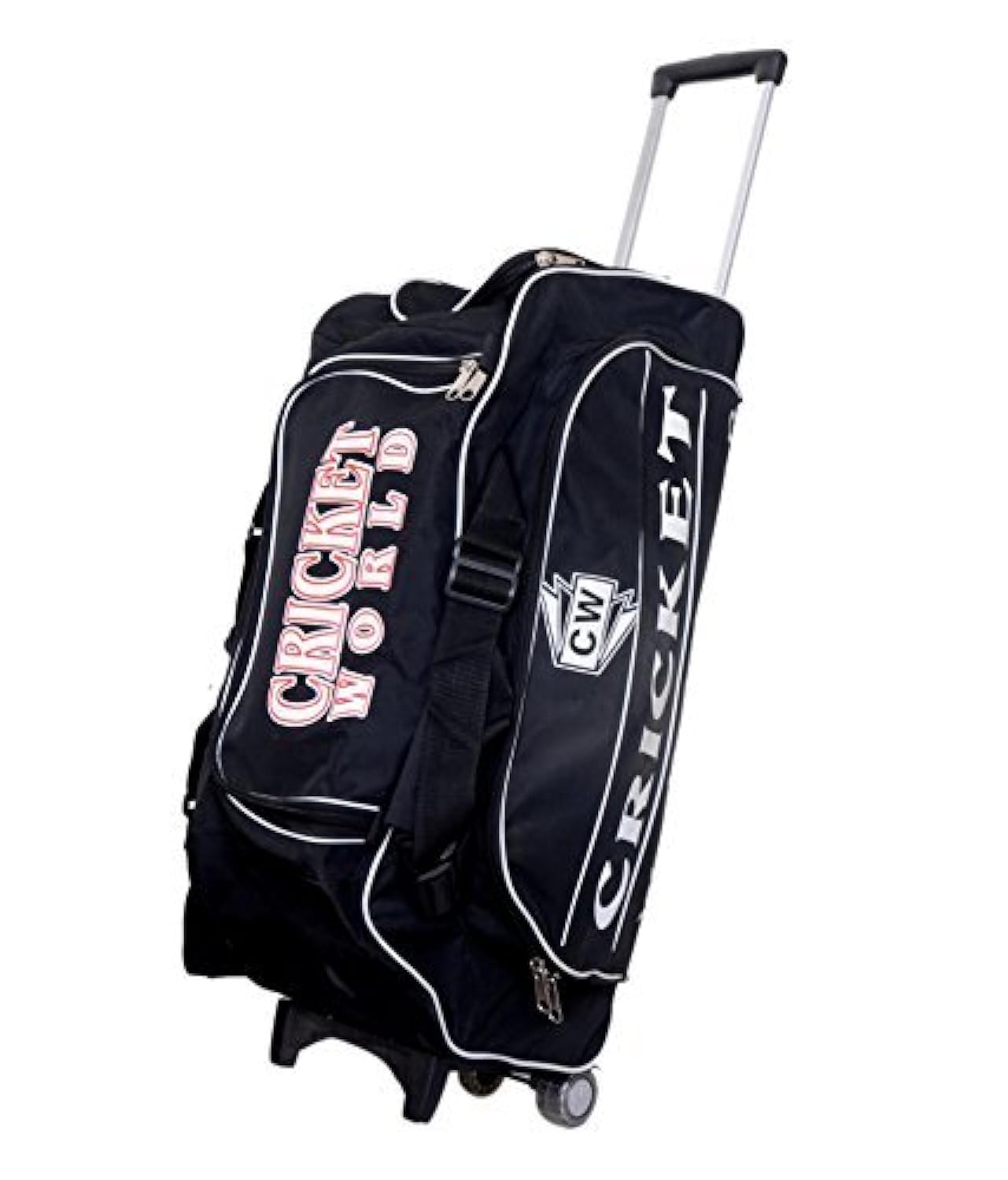 CW Sports Luggage Trolly Cricket Kit Black Handhold Carry Cricket Kit Bag with Heavy Duty Wheels Black Color Constructed with Durable Material (B00TFD4GVM) Amazon Price History, Amazon Price Tracker