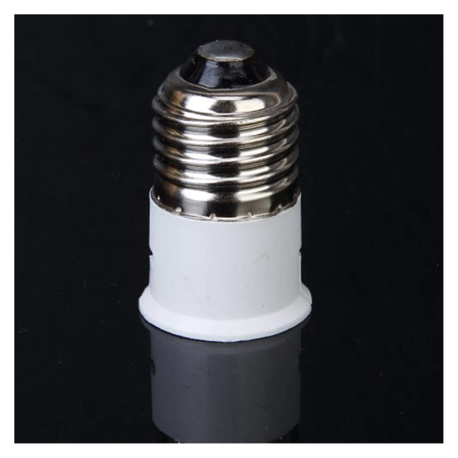 Adattatore base lampada, base portalampada, base lampadina 10 pezzi da E27 a B22 staffa convertitore adattatore presa pin lampadina