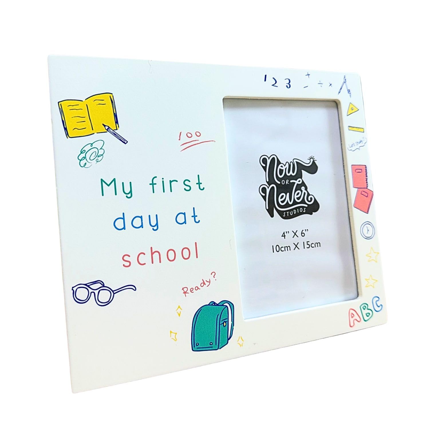 Modern My First Day At School Photo Frame