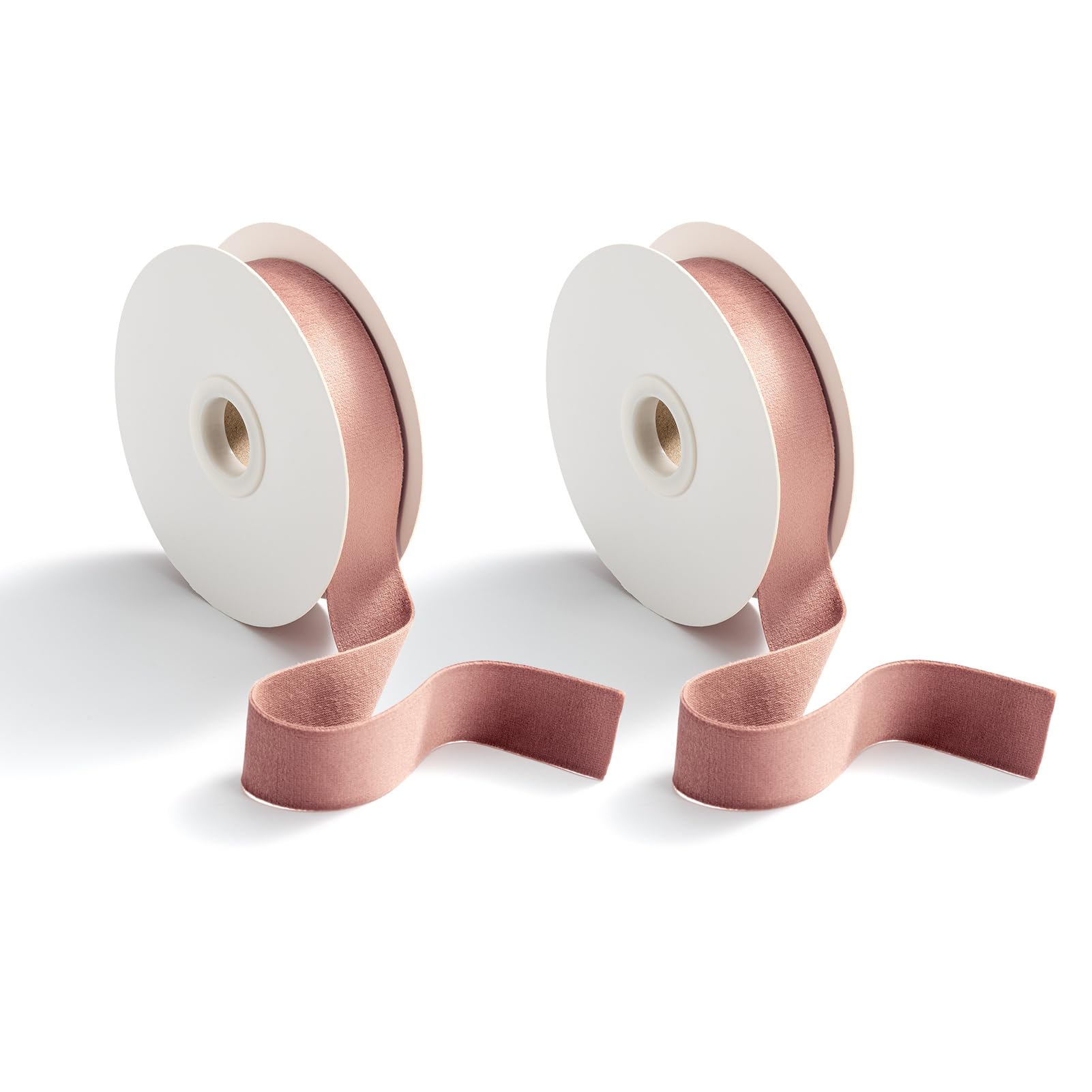Ruban Velours Rouge 4 Cm X 10 M - Double Face écrasé - Pour Emballage Cadeaux & Déco Table - 8