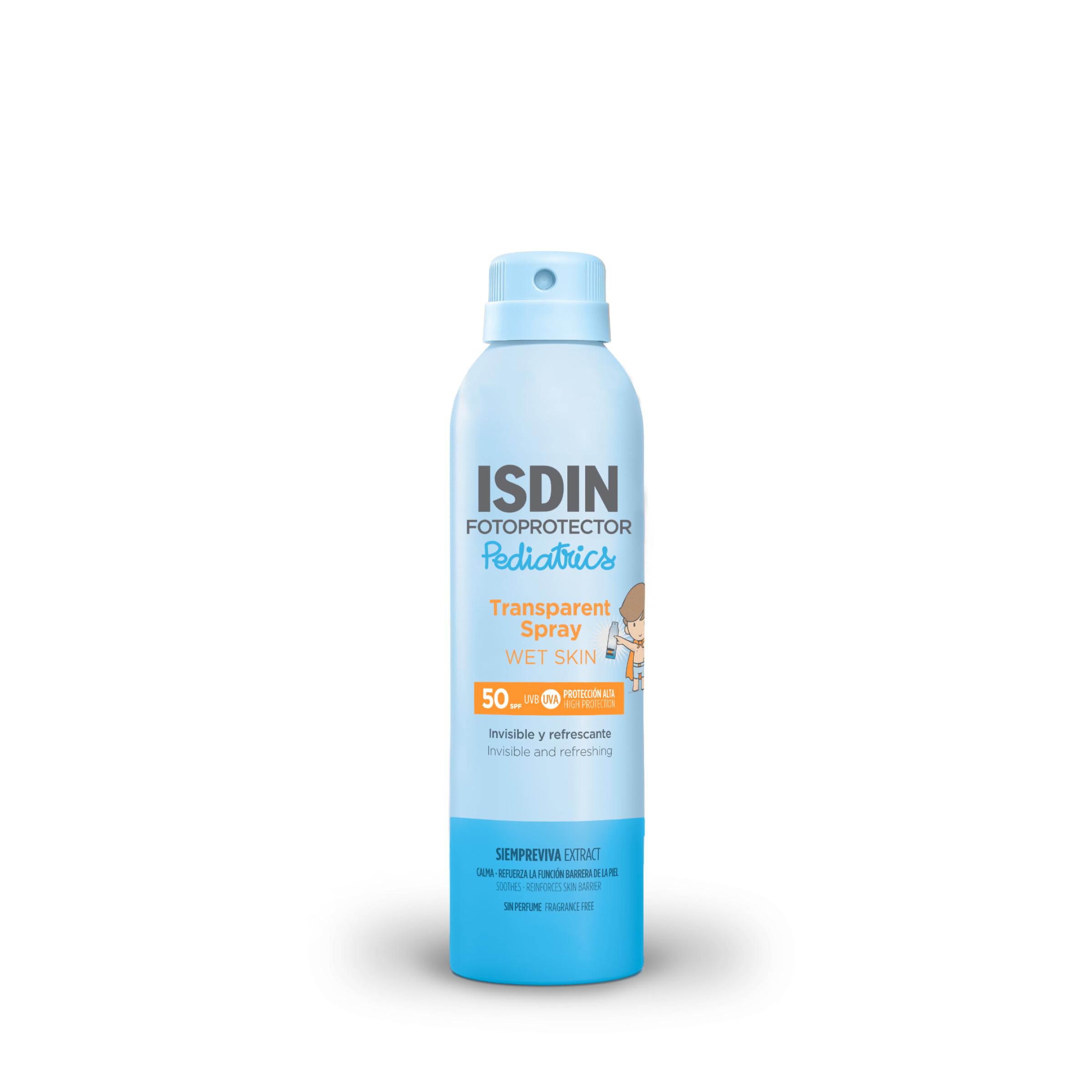 ISDIN Fotoprotector Gel Cream Pediatrics LSF 50 sonnencreme (250ml) | Pflegt wie eine Creme und zieht schnell ein wie ein Gel
